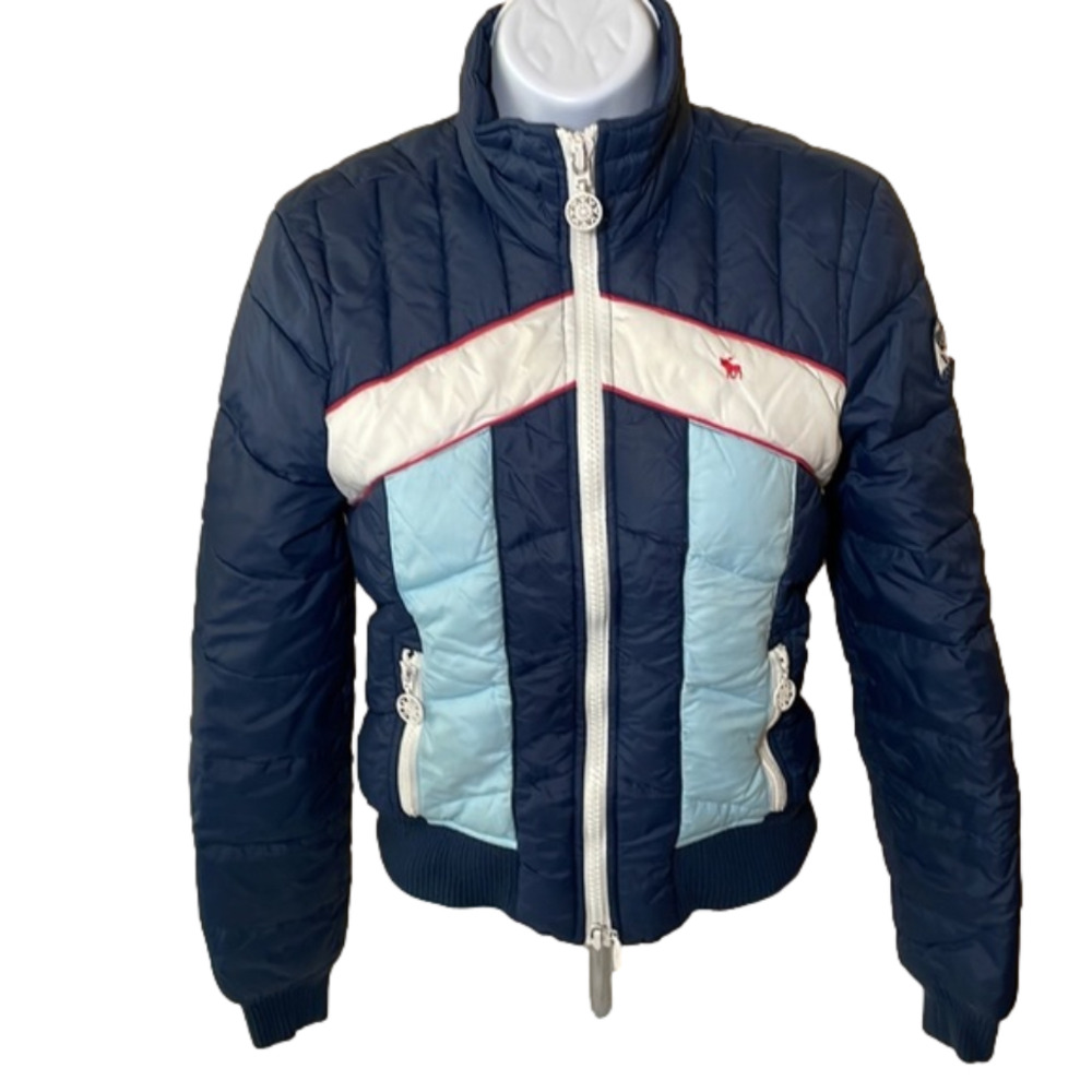ABERCROMBIE and Fitch Nylon Puffer Jacket Size S